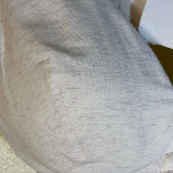 Understance Plunge Cotton Bra 36B White Melange Beige Wireless U20810673 NEW - Picture 7 of 9